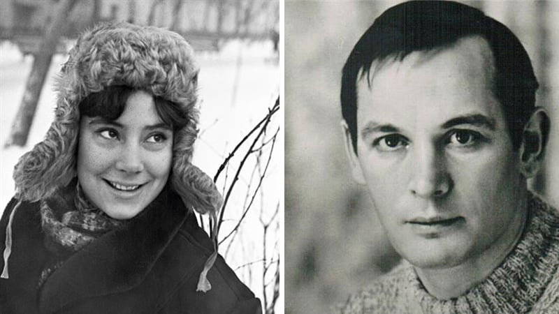 Татьяна Самойлова и Василий Лановой