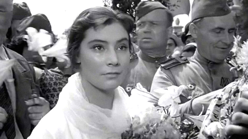 Татьяна Самойлова "Летят журавли", 1957 г.