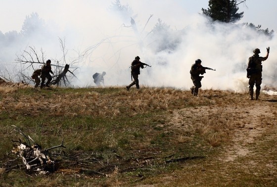    Вооруженные силы Украины в зоне боевых действий