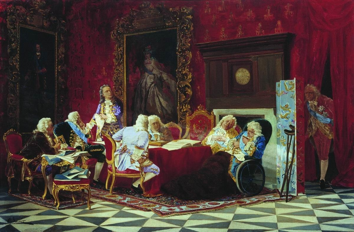 Кабинет министров императрицы Анны Иоанновны