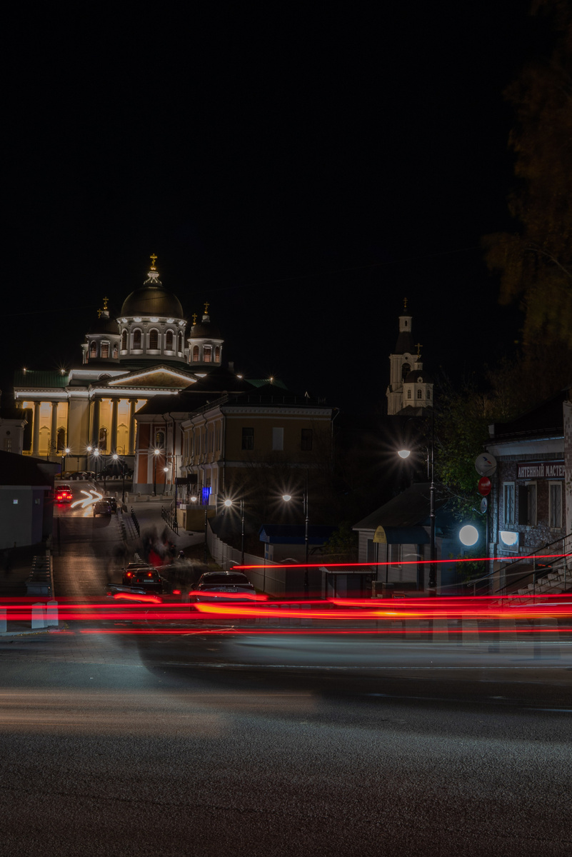 Арзамас, вид на Воскресенский собор 