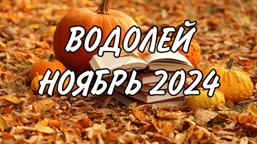 Скачать видео: ВОДОЛЕЙ ♒️ ОЧИСТИТЕ ШКАФЫ И ПАМЯТЬ 💫 Таро прогноз на ноябрь 2024