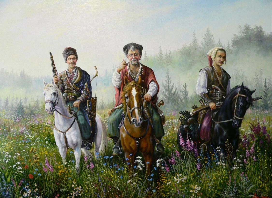 Казаки Андрей Лях для иллюстрации