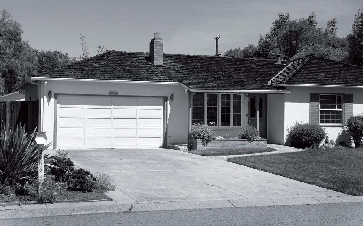 Гараж будущей компании "Apple"