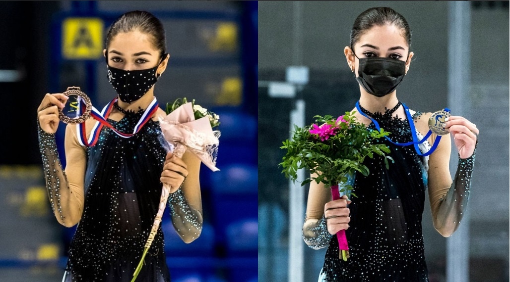 Юниорский Гран при Словакия - бронза   Юниорский Гран при Словения - золото