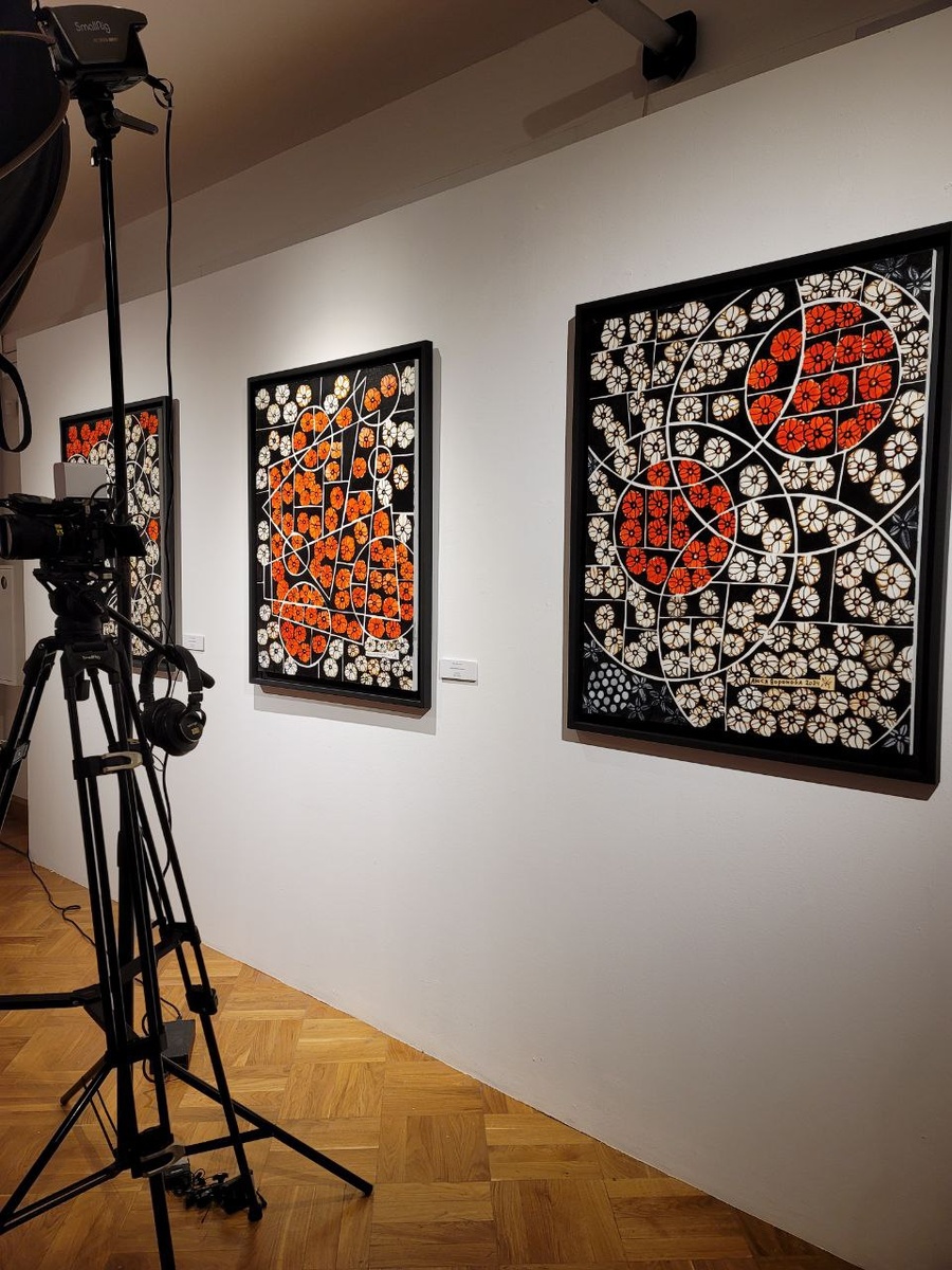 Вид экспозиции выставки "Ирга Ламарка"