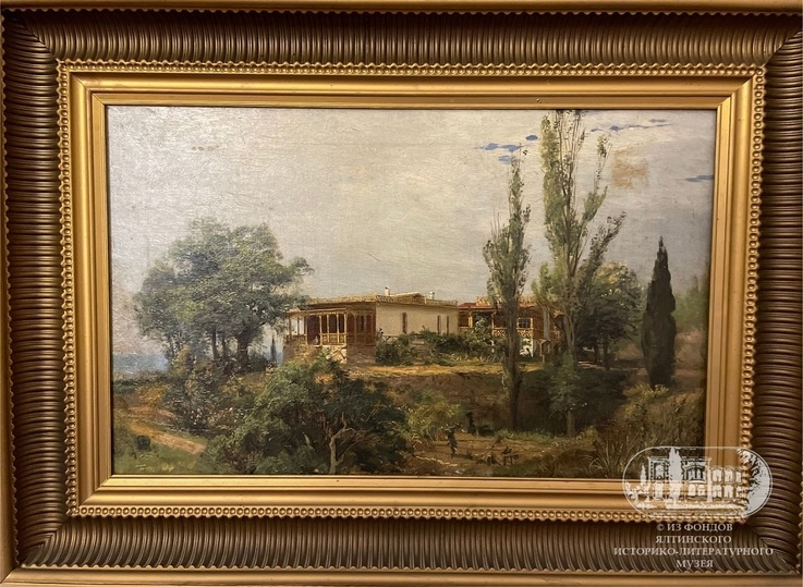     картина Екатерины Фёдоровны Юнге «Дом Анастасьева в Магараче»