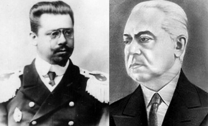 Фёдор Николаевич Ильин (1873-1959 гг.) в начале XX века, и в 1940-50-х