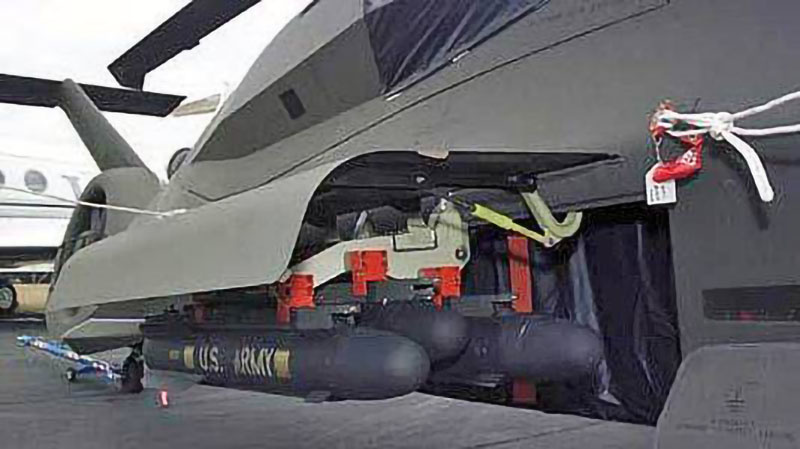 Ракетное вооружение могло размещаться внутри фюзеляжа и на внешних пилонах / Источник https://is.gd/dVsZha 