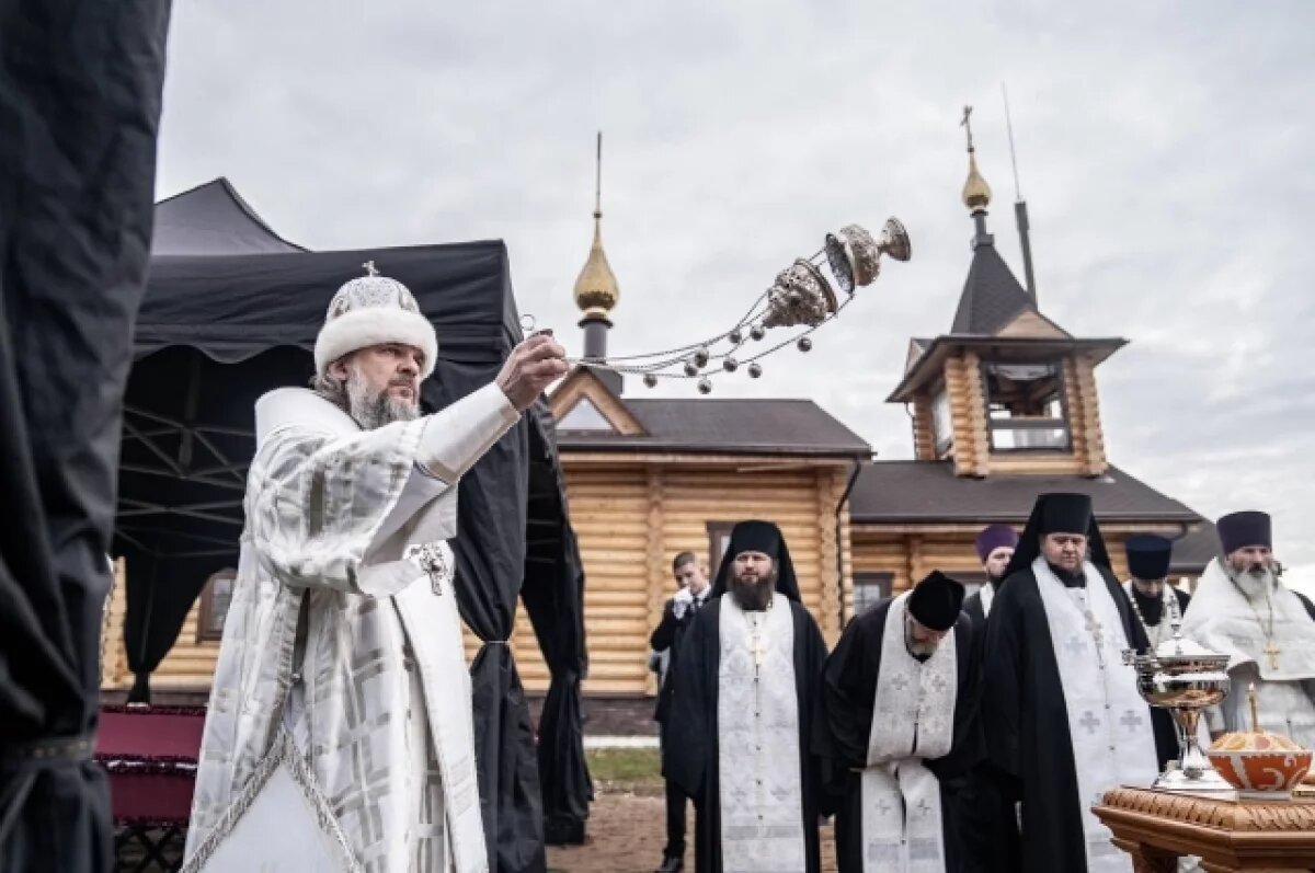    В Твери перезахоронили останки, найденные при строительстве собора