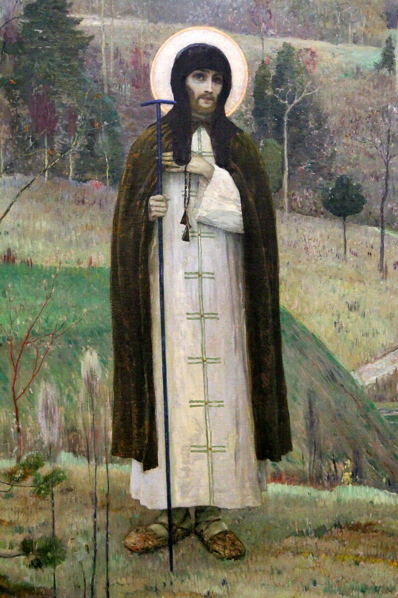 М. Нестеров. Преподобный Сергий Радонежский