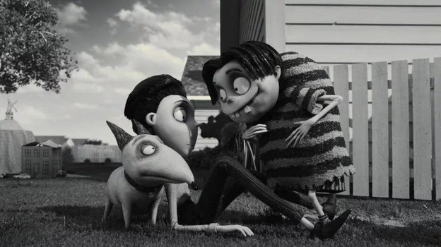    Кадр из мультфильма «Франкенвини», реж. Тим Бертон/ Walt Disney Studios Motion Pictures и Disney+
