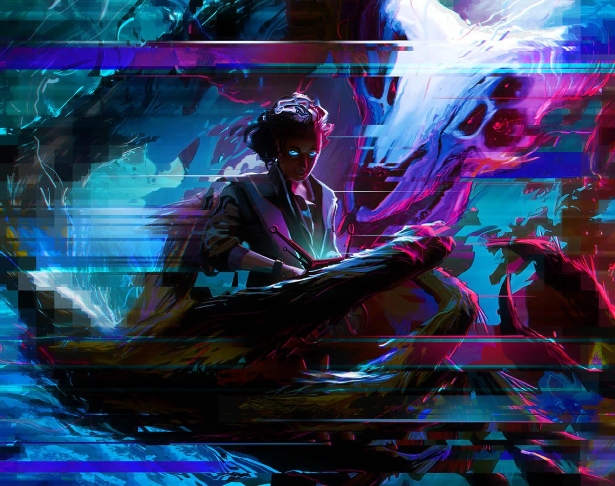 Demonic Counsel (Duskmourn: House of Horrors) - art by Bastien Grivet