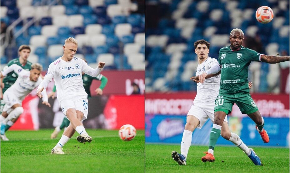    Тюкавин пополнил свой бомбардирский счет ударом с пенальти. Фото: ФК «Динамо»