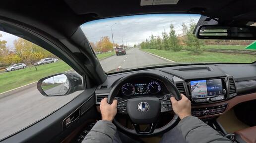 2019 SSANGYONG REXTON SPORTS 2.2L POV TEST DRIVE