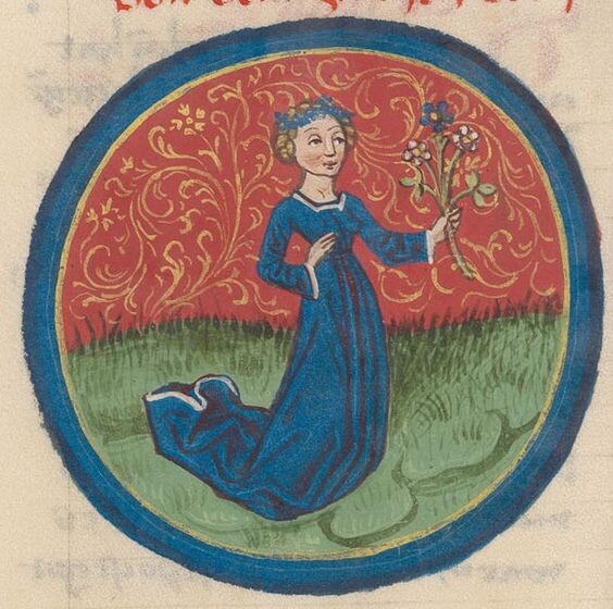 Дева. Кодекс Шюрштаб. XV в.