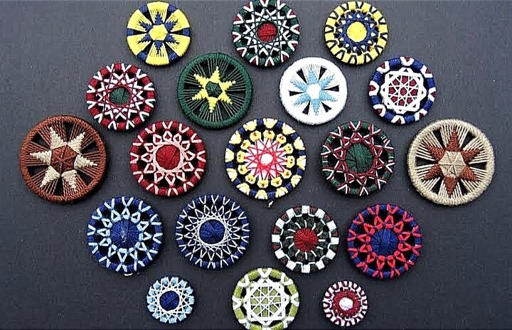 "Не выбрасывайте пуговицы!" Достаём свои запасы и создаём уникальные шедевры