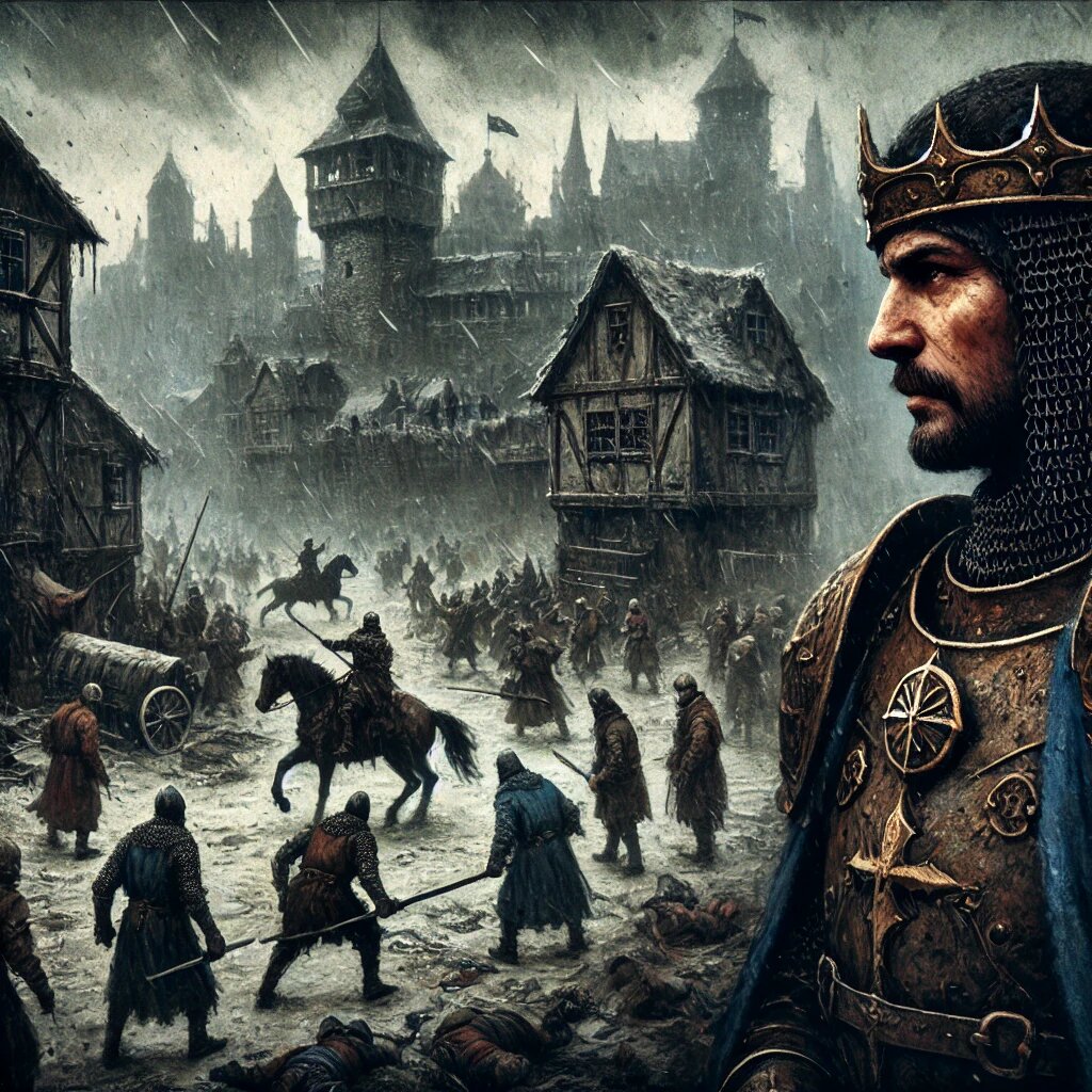 Мрачное средневековье с хаосом и насилием, окружившими главного героя, дон Румату