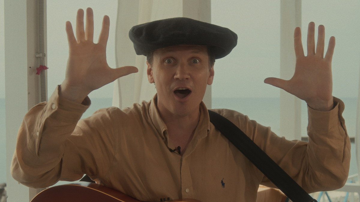 Вячеслав мясников и Левон Аракелян, съёмки клипа "Море друзей"