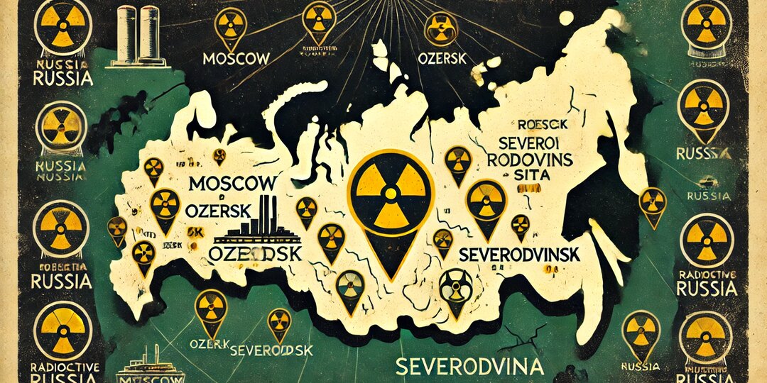 Топ Радиоактивных Городов России
