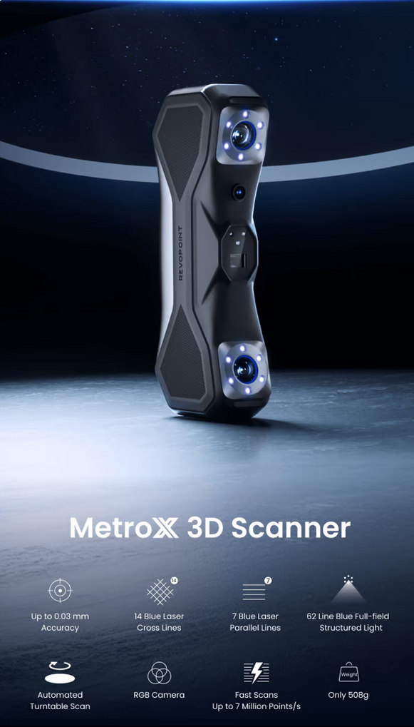 3D-сканер Revopoint Matrox появился на Kickstarter