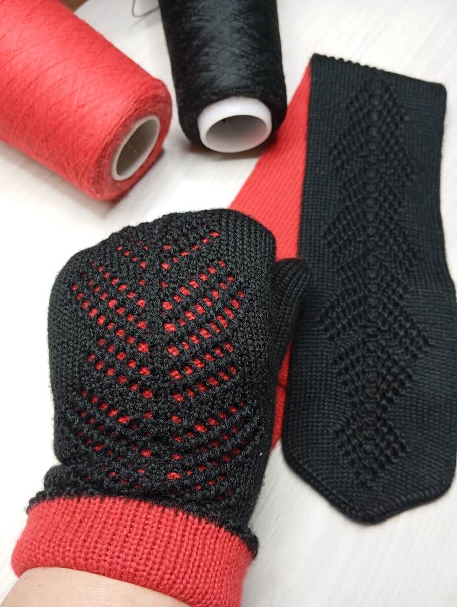 Так узорчик лучше видно.