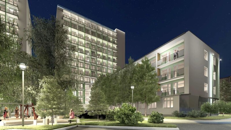     Проект пансионата на ул. Гущина, 151. «Классика»