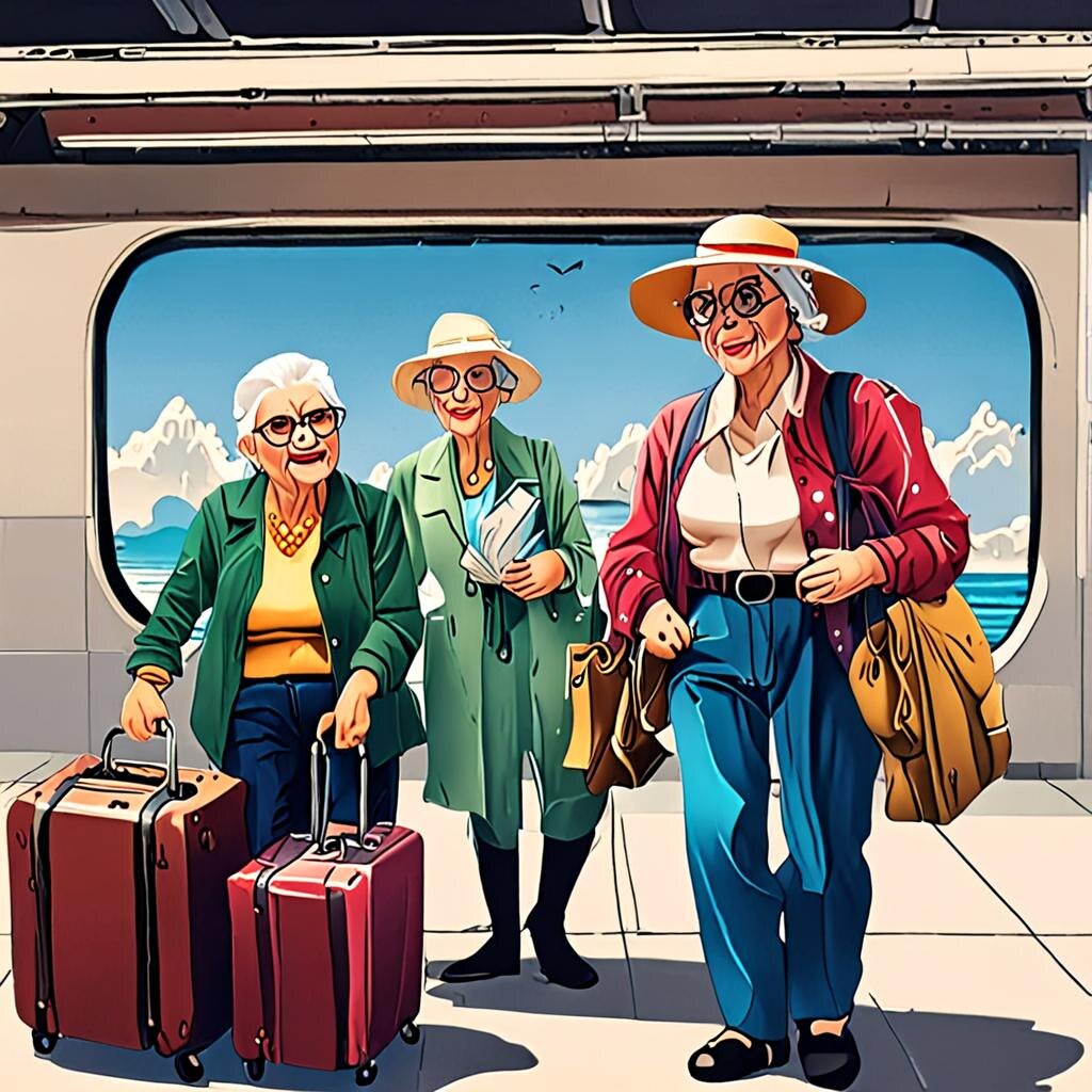 Вот так хочу в старости... 