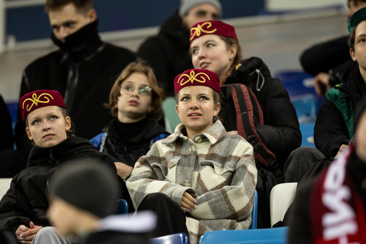    «Рубин» попытался придать национальный колорит матчу в Нижнем.   
Фото: rubin-kazan.ru