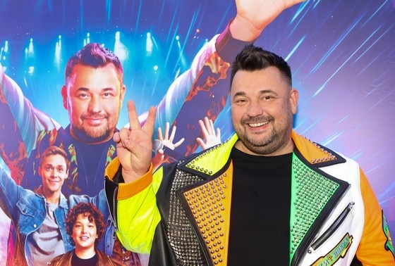    Сергей Жуков на премьере фильма «Руки Вверх!»