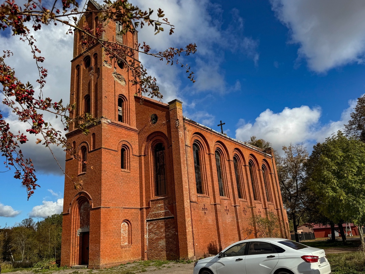 Кирха Патерсвальде, Калининградская область, фото Берега Балтики 