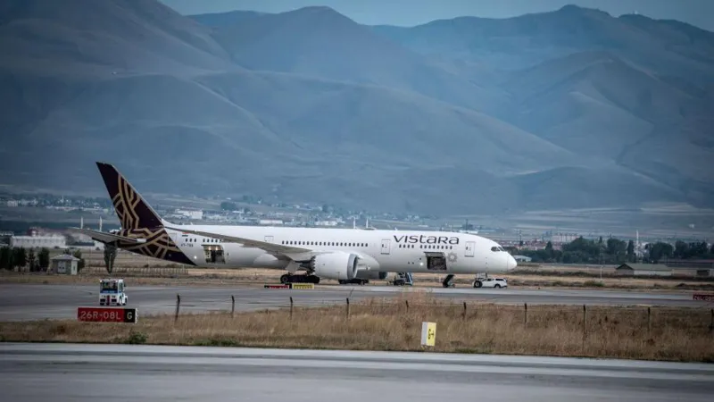 В сентябре самолет Vistara, направлявшийся из Франкфурта, был перенаправлен в Турцию из-за угрозы взрыва. Фото: Getty Images