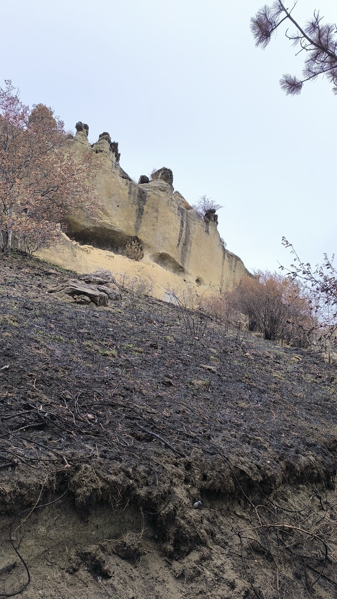 Скалы в таких интересных гротах
