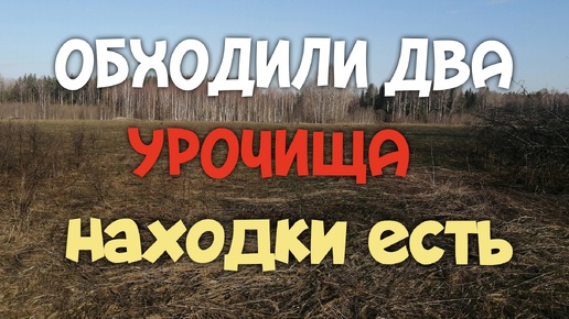 ОБХОДИЛИ ДВА УРОЧИЩА НАХОДКИ ЕСТЬ. ПОИСК СТАРИНЫ С ЭКВИНОКС 800