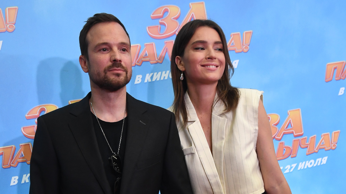 Алексей Чадов с женой. Фото:  Global Look Press