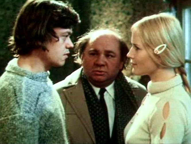 В драме "Старший сын", 1975 год