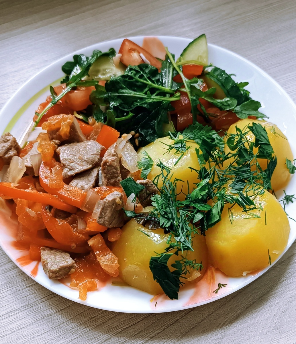 Вкусный и простой обед от Дарьи Коноваловой. 