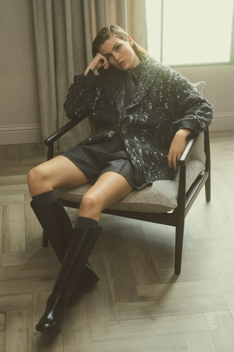 фото Vogue Ranway, коллекция Brunello Cucinelli осень-зима 2024