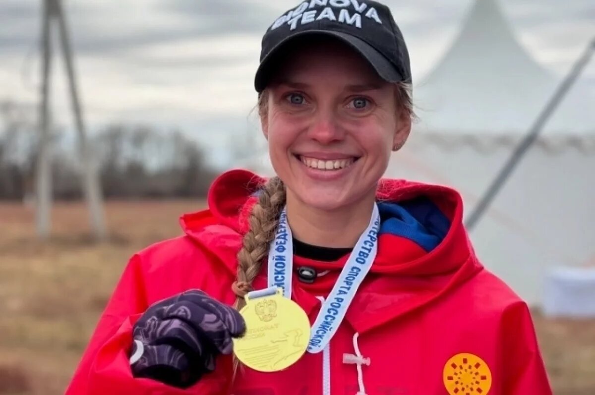    Бегунья из Новосибирска Анна Викулова стала чемпионкой России