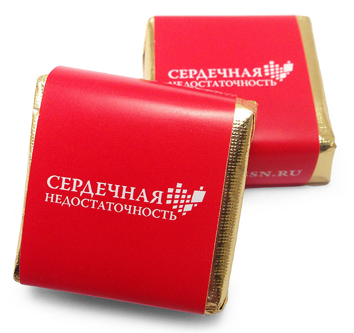Шоколад с логотипом — идеальный новогодний презент