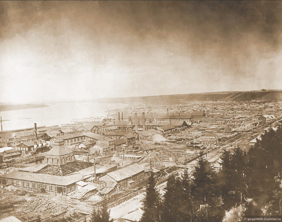 Егошихинский медеплавильный завод. Репродукция