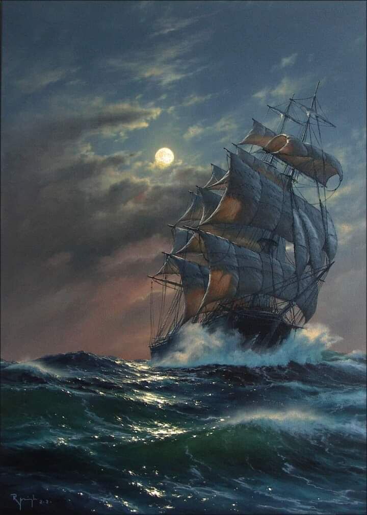 Восхитительная картина! Из моих коллекций.