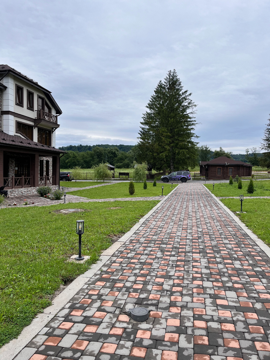 База отдыха на Верхних Голубых озерах. 