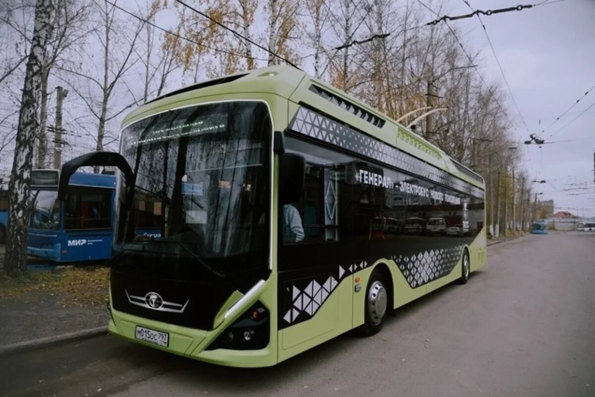    В Томске подвели итоги первой недели тестирования электробуса «Генерал»