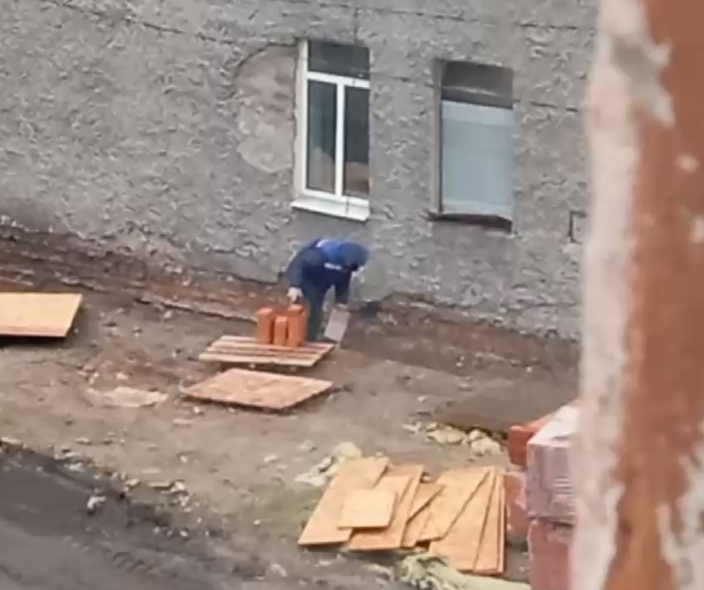    Скриншот видео из анонимного телеграм-канала