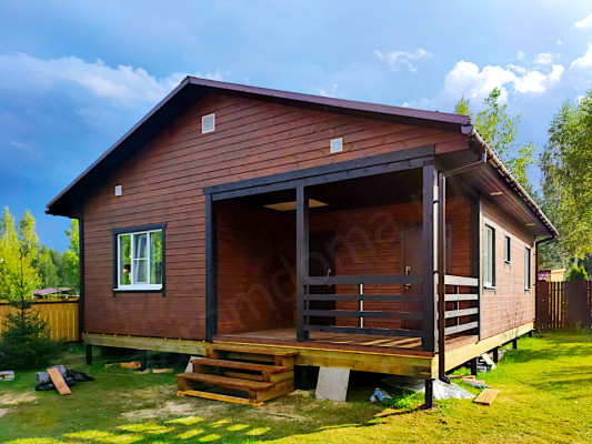 Каркасный дом в посёлке Яковлевский