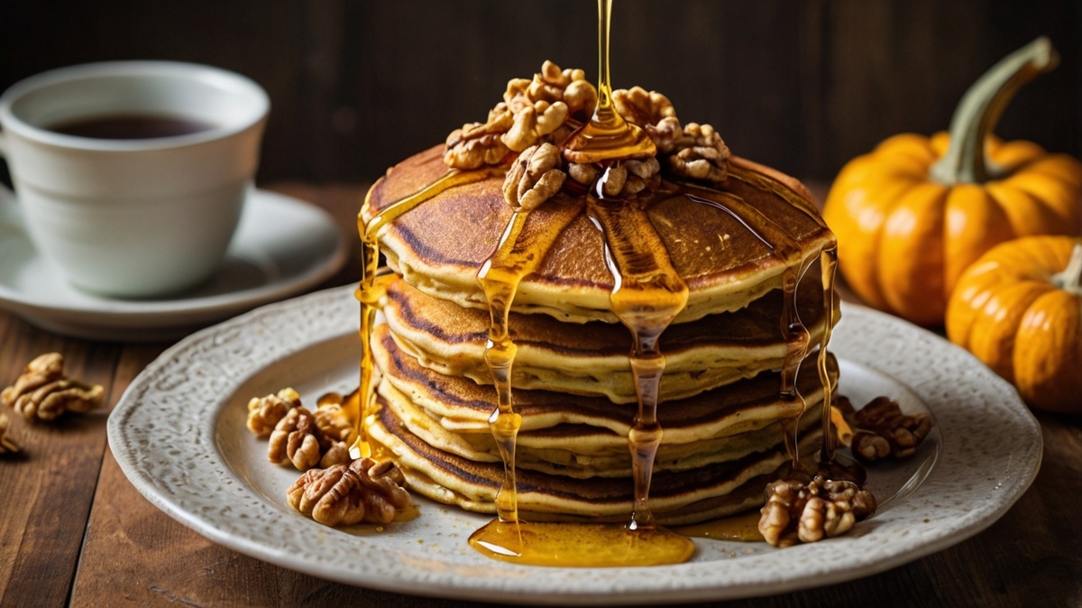 тыквенные оладьи 