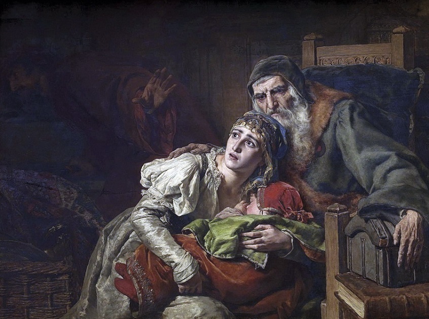 Евреи в Средние века, картина художника Карела Оомса