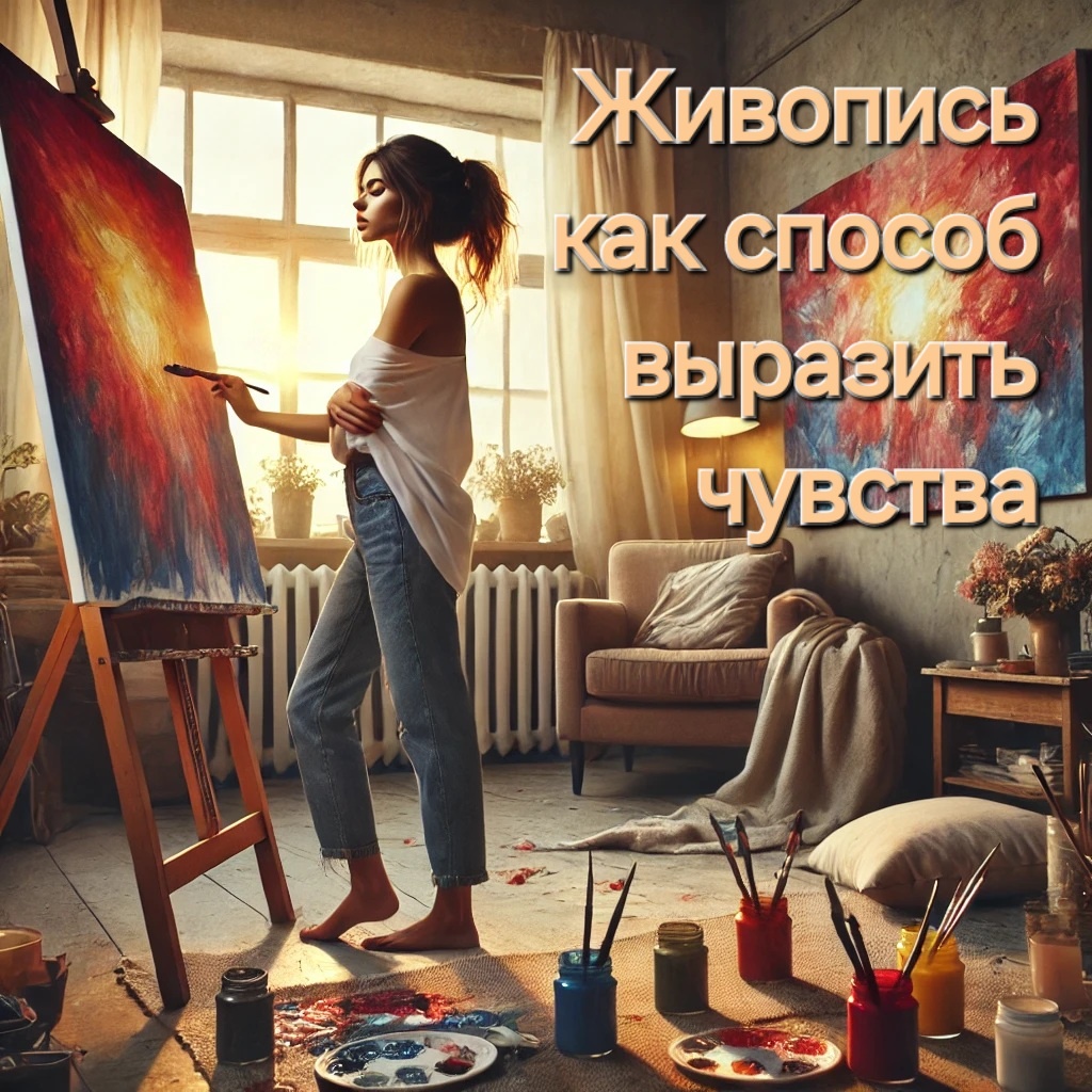 Живопись как способ выразить чувства 