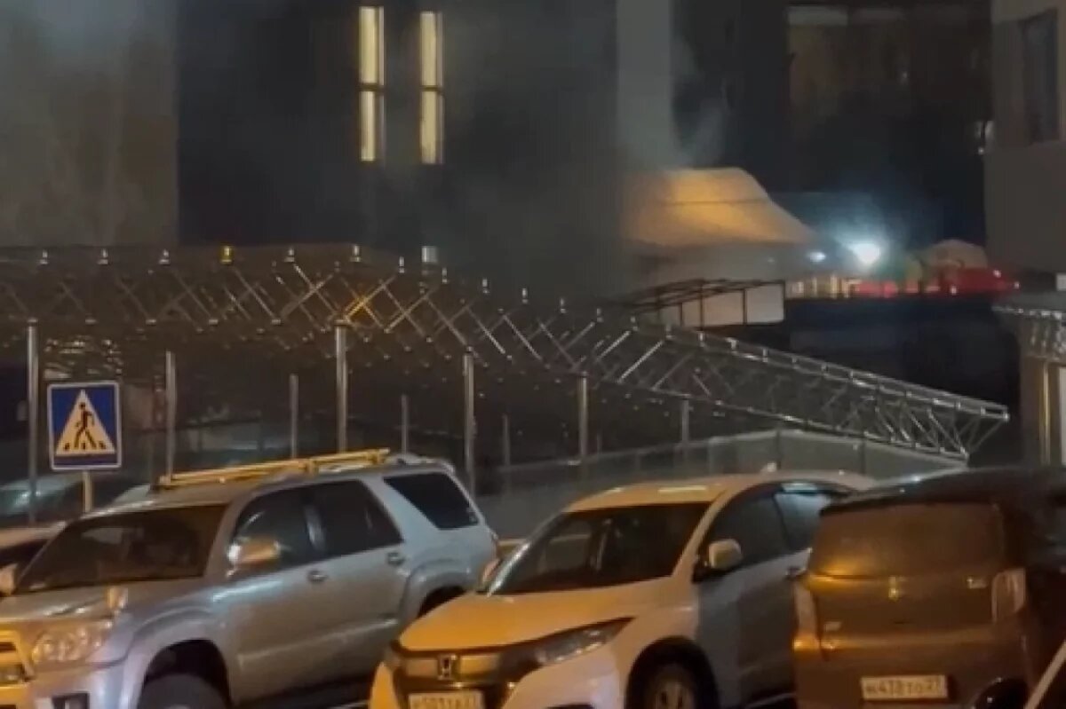    Грузинский ресторан горел в центре Хабаровска
